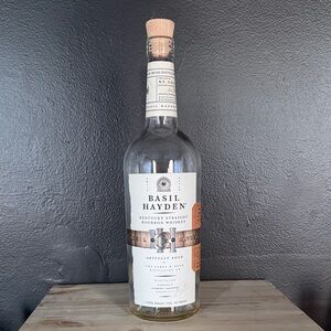 Basil Hayden's Kentucky Straight Bourbon Whiskey EMPTY BOTTLE 1L